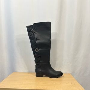 JustFab Jullip Flat Boot - Size 8 NWOT